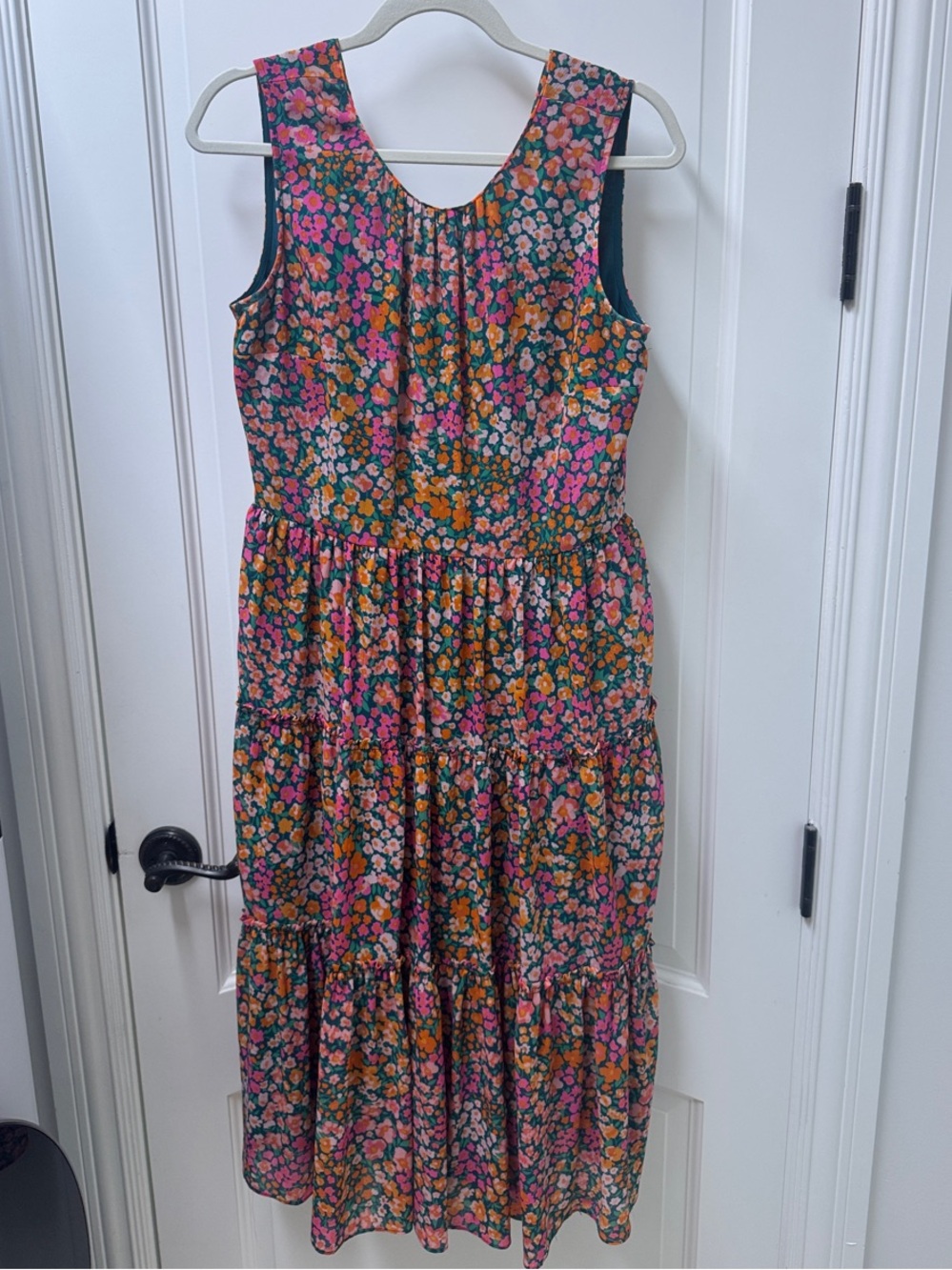 J Crew Mid length Dress- Floral- Great Condition!